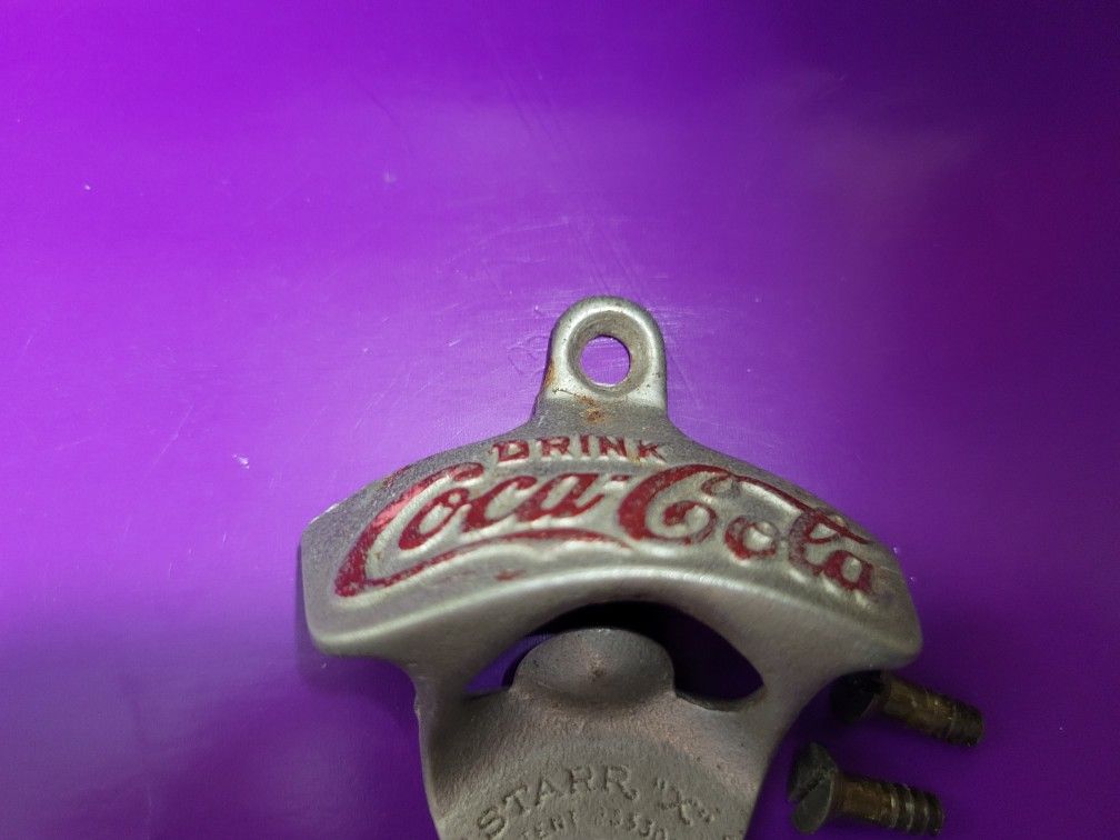 Coca Cola Bottle Opener>Original Starr "X", Circle 1970