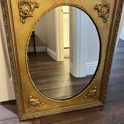 Antique gold Mirror 