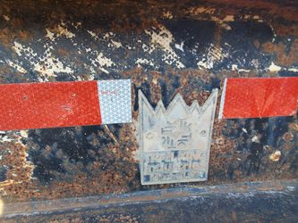 Trail King equipment trailer