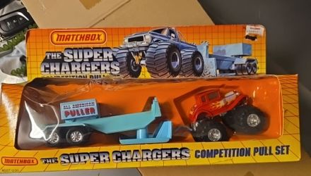 Matchbox Super Chargers Competition Pull Set