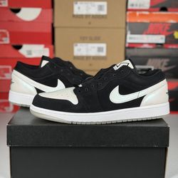 Size 10M - Air Jordan 1 Retro Low ‘Diamond Shorts’ - Brand New