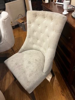 Pottery Barn Upholstered Dining Chairs – Set of 6
