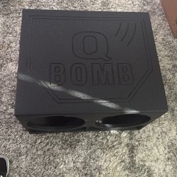 Q Bomb 2 12 Inch Subwoofer Box - Ported 