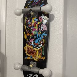 Santa Cruz Jeff Grasso Toybox Black 9.5” Skateboard Deck