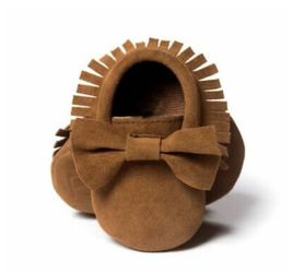 0-18Months Suede Tassel Moccasin Shoes