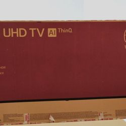 65" LG Television with 4K Smart features