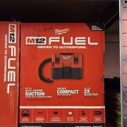 Milwaukee
M12 FUEL 12-Volt Lithium-Ion Cordless 1.6 Gal. Wet/Dry Vacuum (Vacuum-Only)
