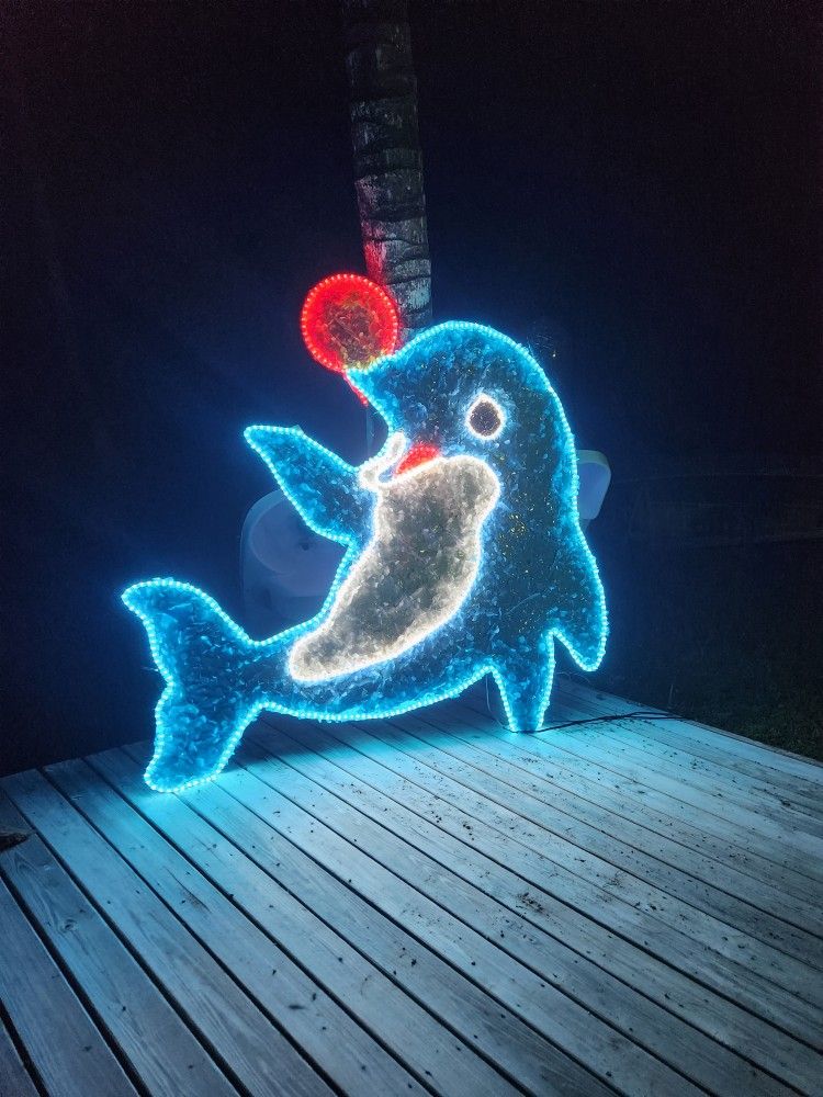 LED DOLPHIN DECORATION