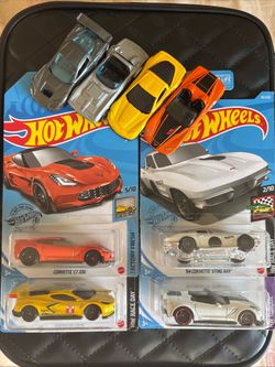 hotwheels corvette Lot of 8