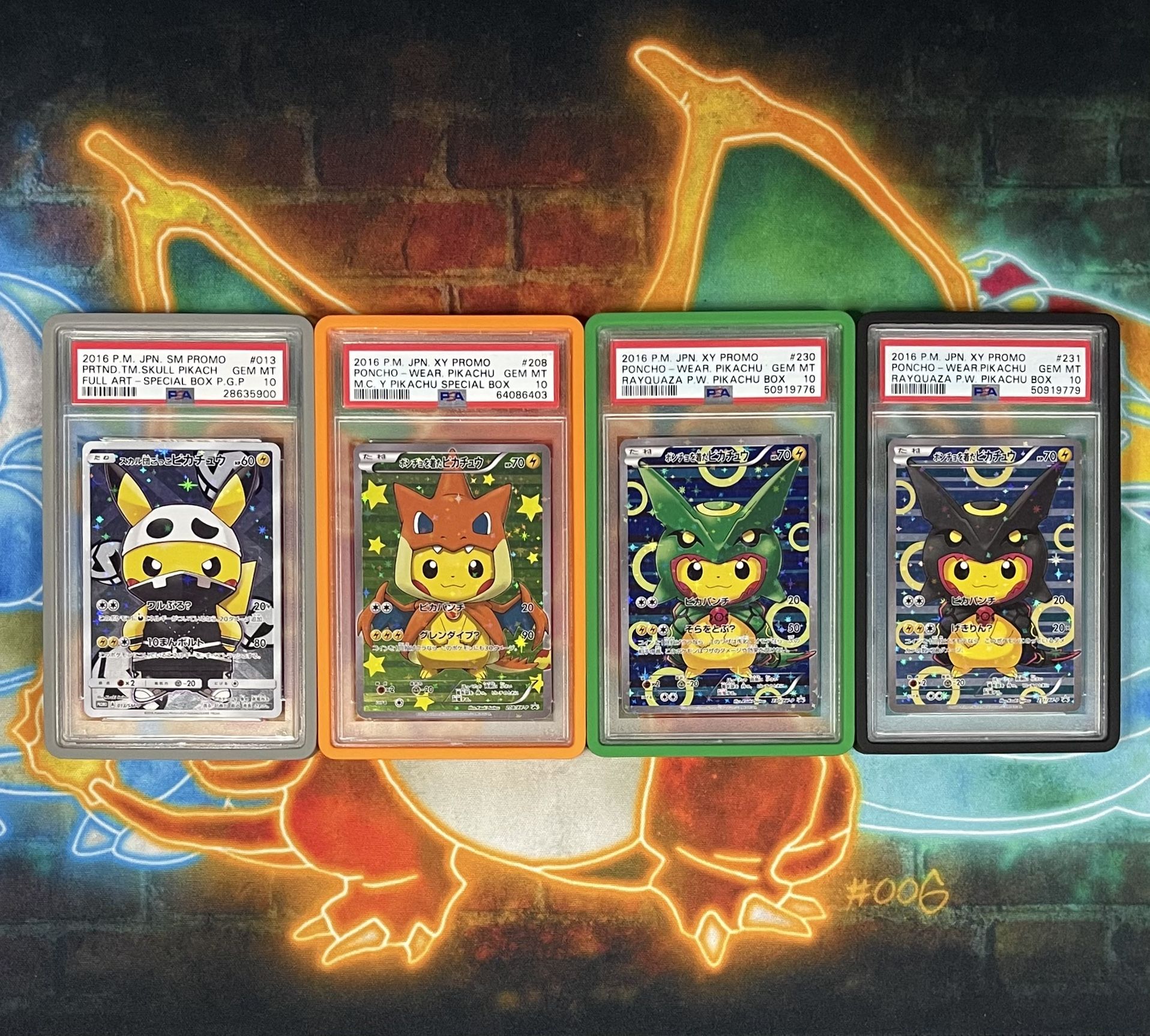 Poncho Pikachus PSA10