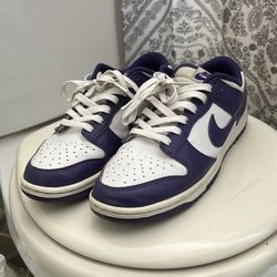 Purple nike dunks used