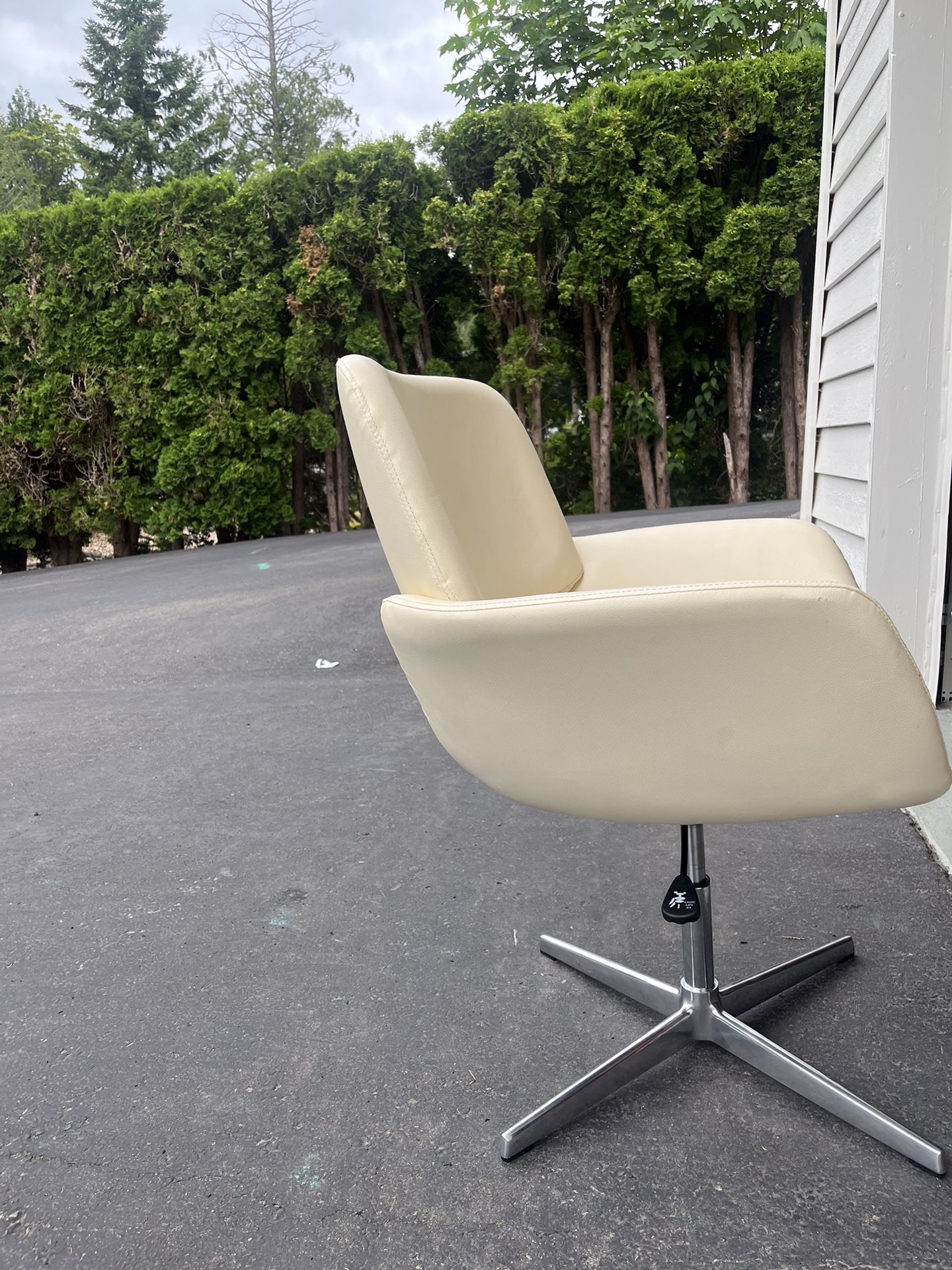 Swivel Desk Chair, Faux Leather