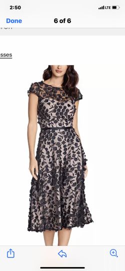 Brand New ..Xscape 3 D Floral Dress