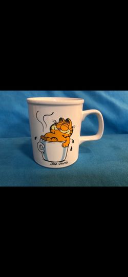 Vintage 1978 Garfield Coffee Mug by Enesco - Jim Davis Comic Cat