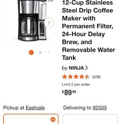Ninja Coffee Maker