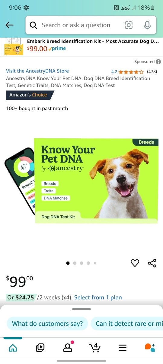 Pet DNA Ancestry Test