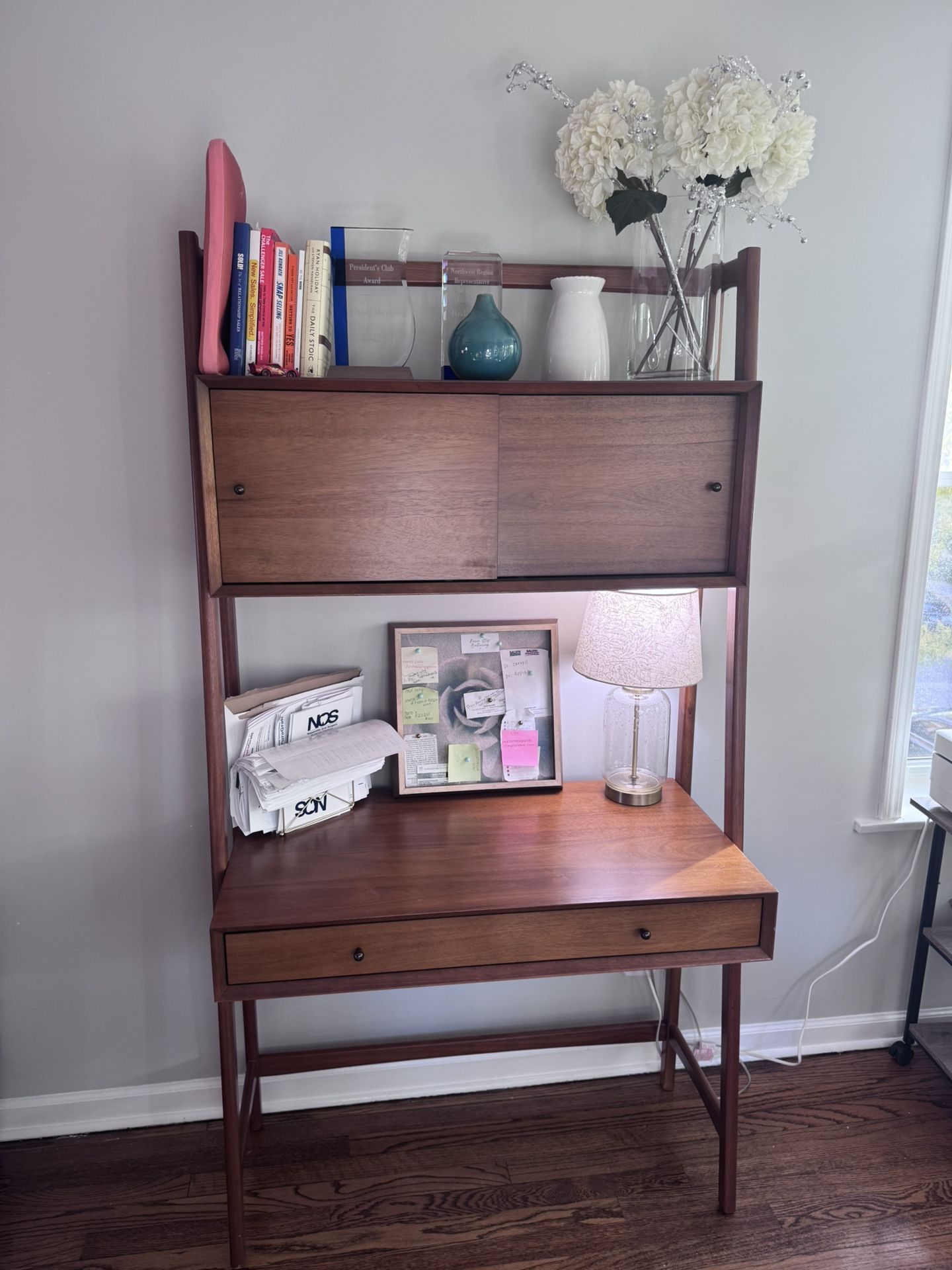 West Elm Desk - and chair 