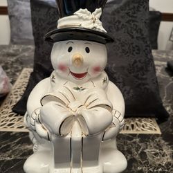 Snowman Cookie Jar