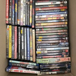 80+ DVDs & Blu-rays – Movie Lot – $80 OBO 