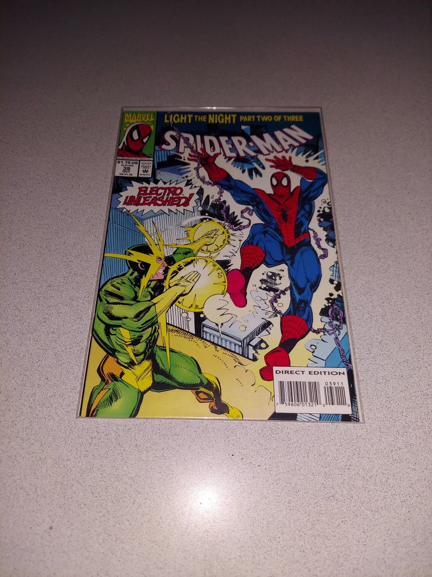 1993 SPIDER-MAN #39 COMIC BAGGED AND BOARDED