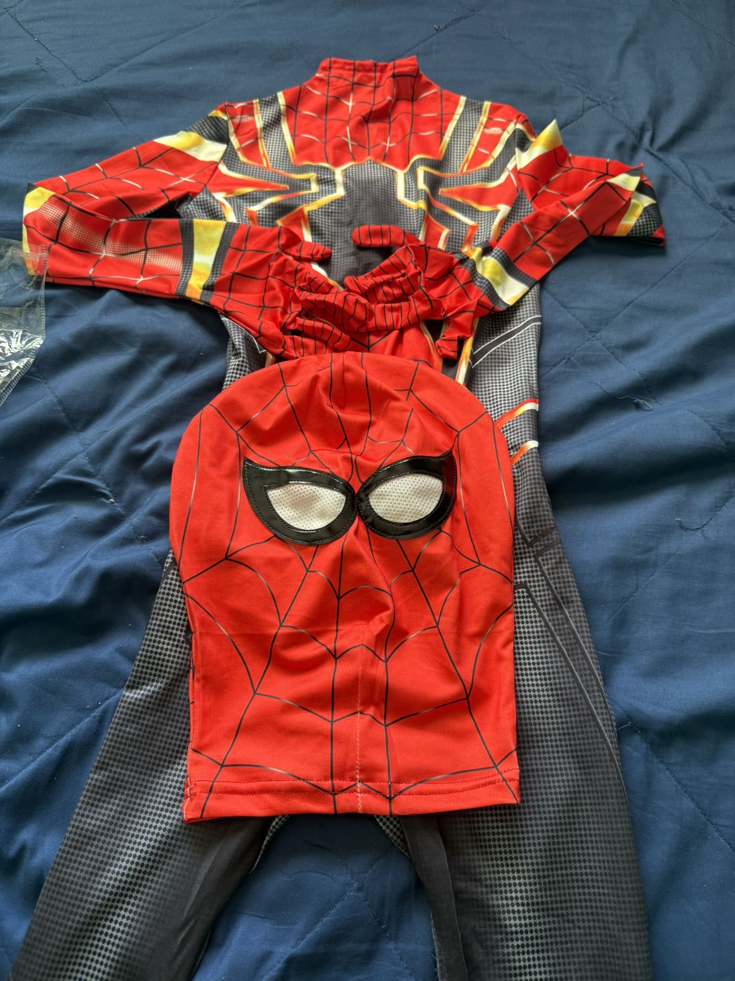 spiderman kids size 10-12 new