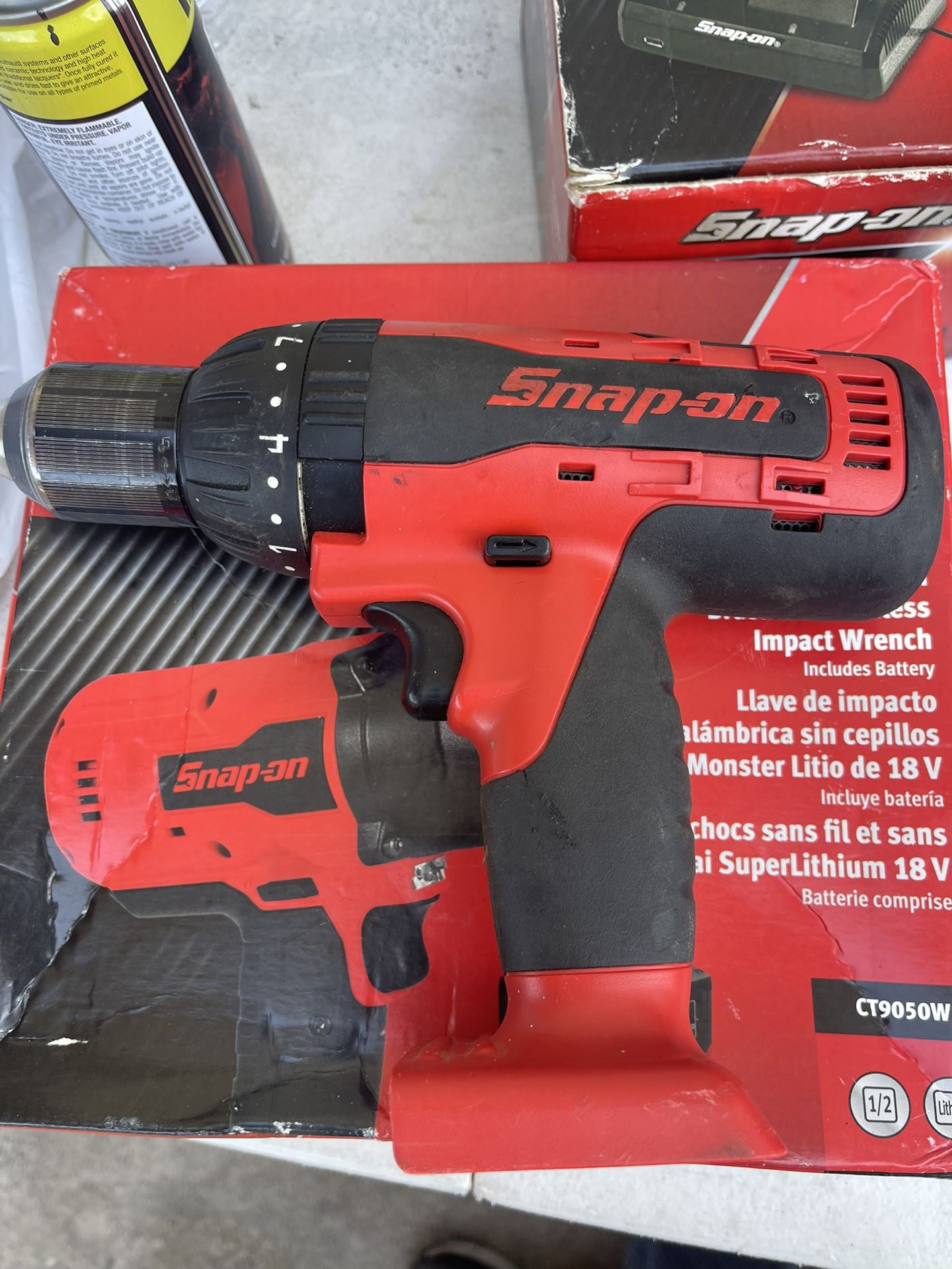 Snap On 18v Hammer Dril Just Tool