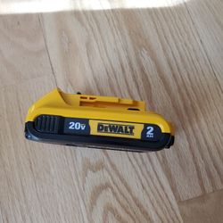 Dewalt Battery 20 Volt 2.0Ah Power Pack $70/each