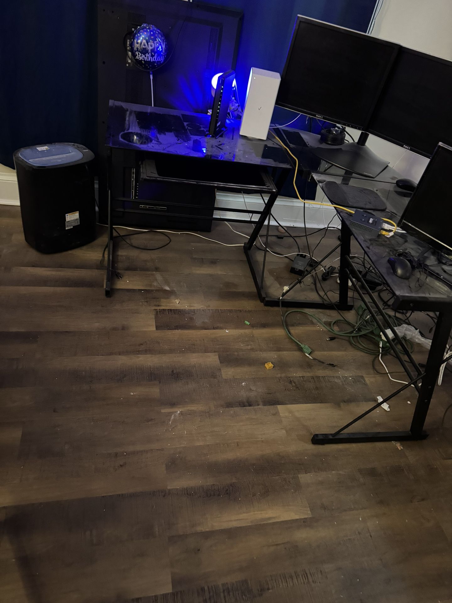 Glass Desk