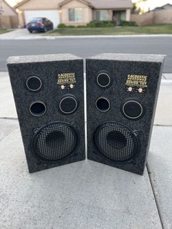Acoustic Response Series 707 Speakers