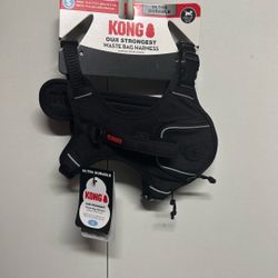 Kong Dog Harness With Waste Bag Holder