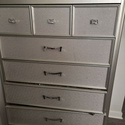Large Silver Dresser 