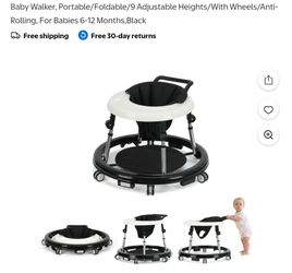 Baby walker only black color