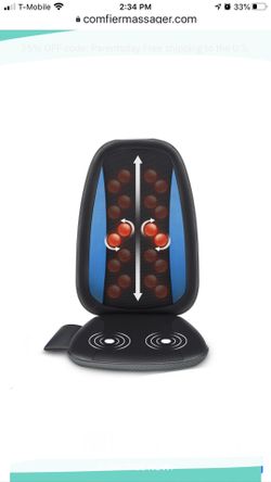 Shiatsu massage cushion
