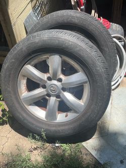 18” Lexus RX350 Wheels w/ Tires - 265/60R18 - Set of 4