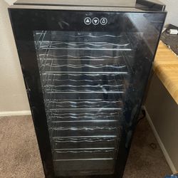 wine cooler fridge 