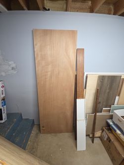 Hollow core door slab