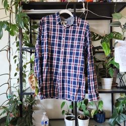 Mens Long Sleeve Button Up