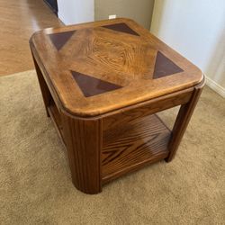 Light Wood Night Stand/end Table 