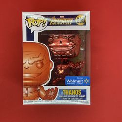 Thanos Red Chrome Pop #289 Funko Marvel Avengers Infinity War WalMart Exclusive