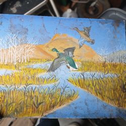 Leah Smith Duck Painting 
