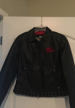 Women's medium Harley Davidson Leather Jack worn once