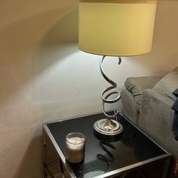 Lamp And Side Table 