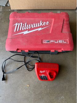 Milwaukee M12 charger and M12 Fuel Case