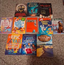11 Assorted Kid's Book Lot