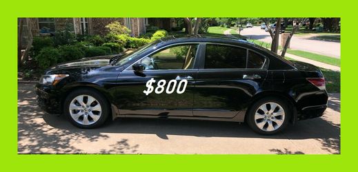 🔑🔥URGENT $8OO Very nice 2OO9🔑 Honda Accord Sedan V6 EX-L