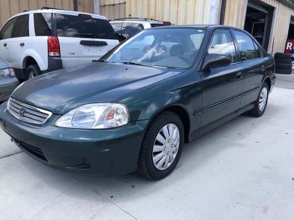 2000 Honda Civic 4 Door Clean Tittle 205k Miles For Sale In Charlotte