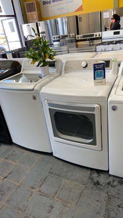 LG washer and dryer with deposit $50
