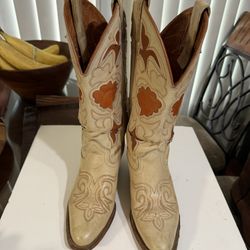 Women’s Vintage Texas Brand Leather Western Boots