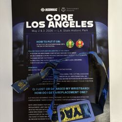 Core Los Angeles 2 Day GA