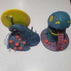 Hawthore Village The Nightmare Before Christmas Blacklight Statues